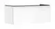 Hansgrohe-HG-Xelu-Q-Waschtischunterschrank-Weiss-Hochglanz-1180-550-mit-1-Schubkasten-fuer-Konsolen-mit-Aufsatzwaschtisch-geschliffen-Chrom-54062000 gallery number 1